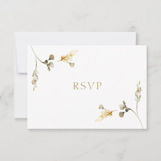 Elegant Wedding RSVP Card