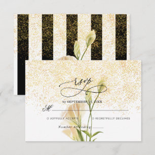Elegant Wedding RSVP Card