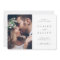 Elegant Wedding Save the Date Photo Card