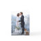 Elegant Wedding Thank You Bride Groom Photo Note