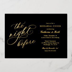 Elegant Wedding The Night Before Rehearsal Dinner