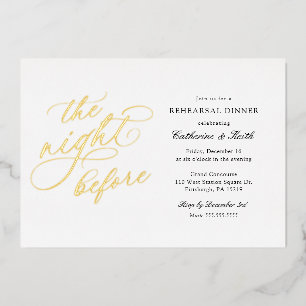 Elegant Wedding The Night Before Rehearsal Dinner