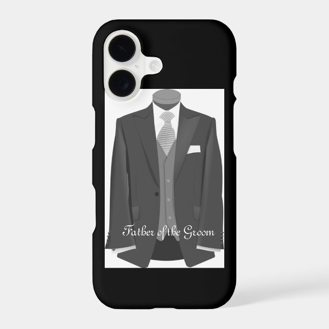 Elegant Wedding Tuxedo Suit Father of the Groom (Back)