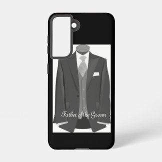 Elegant Wedding Tuxedo Suit Father of the Groom Samsung Galaxy Case