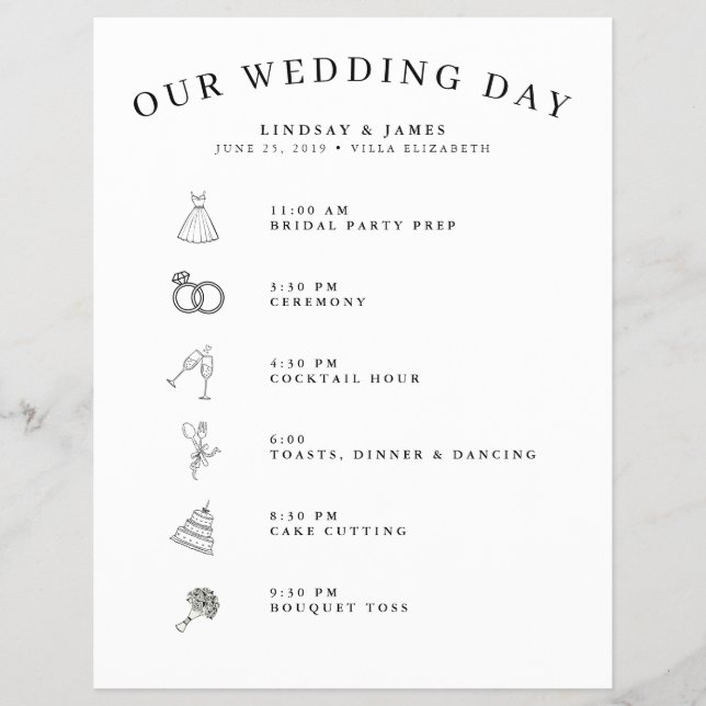 Elegant Wedding Vendor (Generic) Flyer (Front)