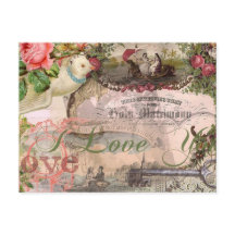 Elegant Wedding Vintage Marriage Antique Vintage