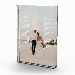 Elegant Wedding Vows Art Photo Block<br><div class="desc">Style your wedding vows into a beautiful  work of art.  A lovely gift and keepsake for newlyweds,  anniverary,  renewal of marriage vows,  and more.  Easily personalise with your names and wedding vows of choice.</div>
