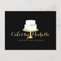 Elegant White Cake with Florals II Cake Decorating