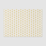 Elegant White Gold | Chanukah Hanukkiyah | MENORAH Tissue Paper<br><div class="desc">Elegant white MENORAH Tissue Paper, showing with faux gold menorah in a tiled pattern. This is a minimalist, simple, elegant design, especially suitable for Hanukkah gifts or crafts.</div>