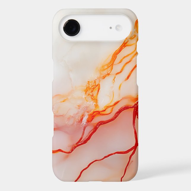 Elegant White & Gold Marble Pattern (Back)