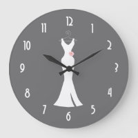 Elegant White Gown on Gray - Stylish Simple Design