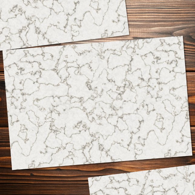 Elegant White Grey Marble Stone Tissue Paper (White marble tissue paper just for you)