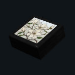 Elegant White Magnolias Stained Glass Illusion Gift Box<br><div class="desc">Elegant white magnolias box in a stained glass effect. Delicate and cheerful. Perfect for store jewellery and other treasures,  or give as a personal gift.</div>