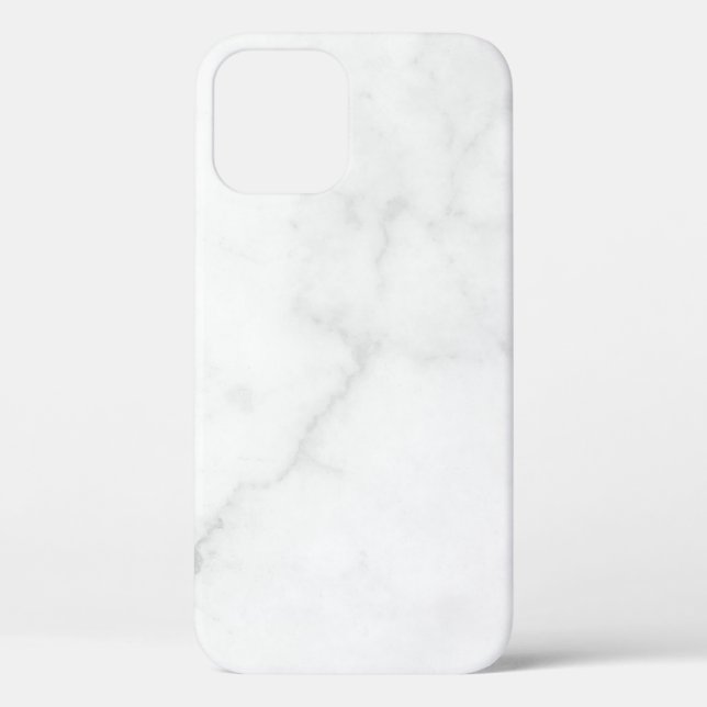 Elegant White Marble Case-Mate iPhone Case (Back)