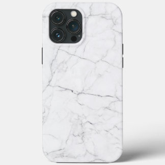 Elegant White Marble  iPhone 13 Pro Max Case