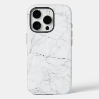 Elegant White Marble  iPhone 16 Pro Case