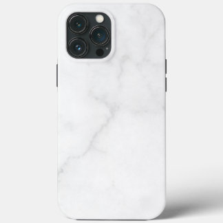 Elegant White Marble iPhone 13 Pro Max Case