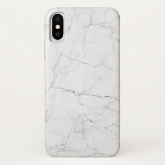Elegant White Marble  iPhone X Case