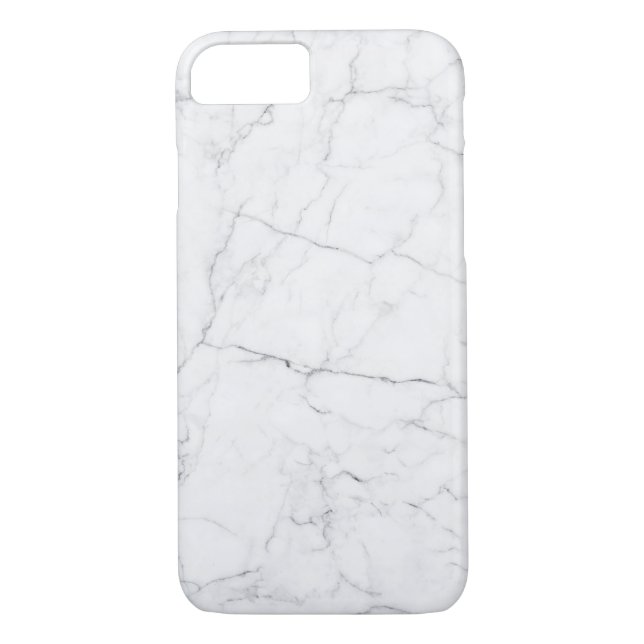 Elegant White Marble  Case-Mate iPhone Case (Back)