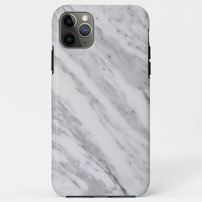 Elegant White Marble Case-Mate iPhone Case (Back)