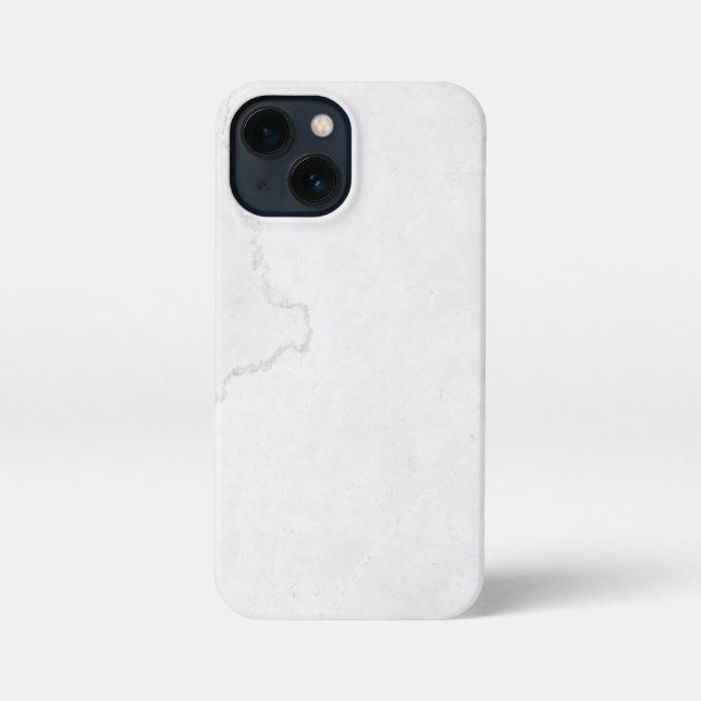 Elegant White Marble  iPhone Case (Back)