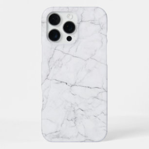 Elegant White Marble  iPhone 16 Pro Max Case