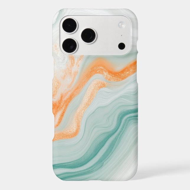 Elegant White Marble Pattern  (Back)
