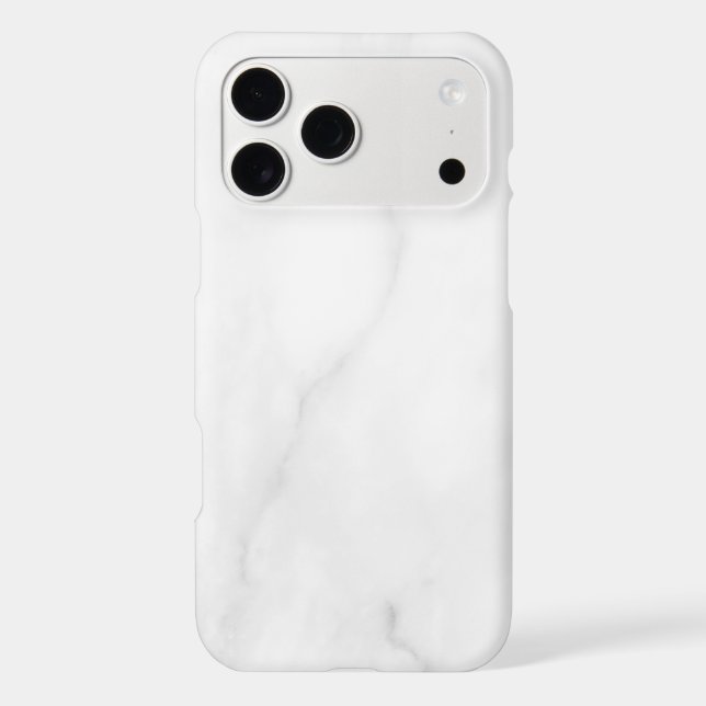 Elegant White Marble Pattern                    (Back)