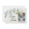Elegant White Orchid Thank You Cards After Funeral