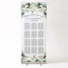 Elegant White Orchids Boho 12 Tables SEATING CHART