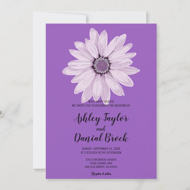 Elegant white rose romantic floral Wedding Invitat Invitation (Front)