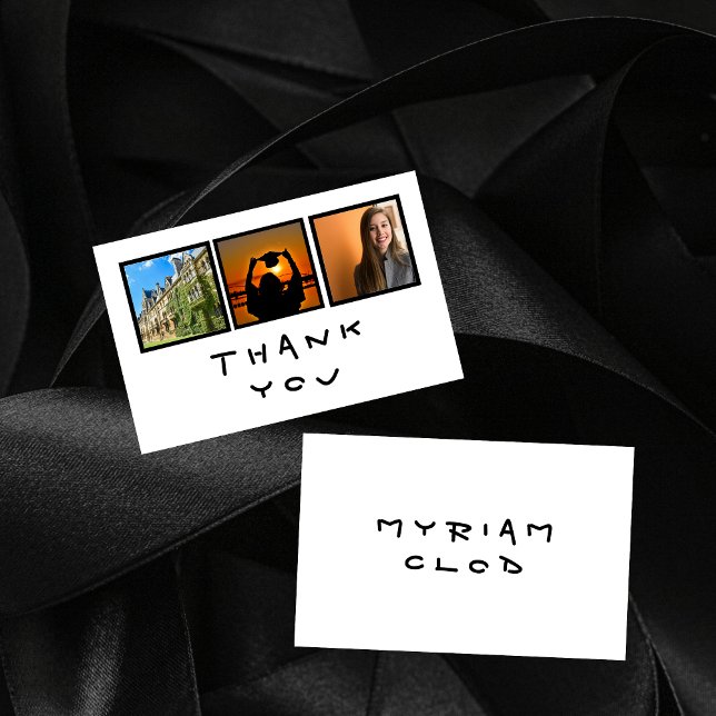Elegant white Thank You Card (Creator Uploaded)