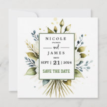 Elegant White Watercolor Floral