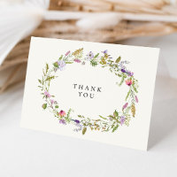 Elegant Wildflower Garden Wreath Wedding