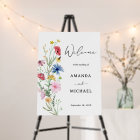 Elegant Wildflower Wedding Welcome