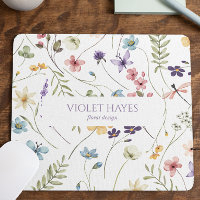 Elegant Wildflower Wild Flower Floral Custom
