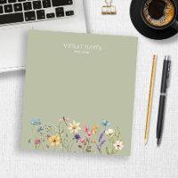 Elegant Wildflower Wild Flower Floral Custom