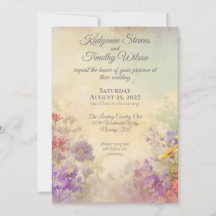 Elegant Wildflowers Dreamy Wedding