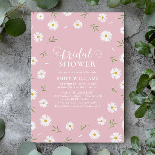 Elegant Wildflowers Floral Garden Bridal Shower Invitation