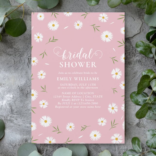 Elegant Wildflowers Floral Garden Bridal Shower Invitation (Creator Uploaded)