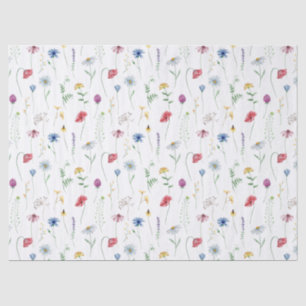 Elegant Wildflowers Tissue Paper