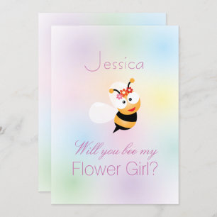 Elegant Will You Be My Bridesmaid Meant To Bee Invitation