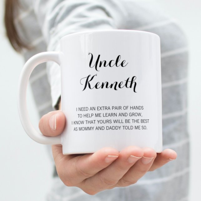 Elegant Will You Be My Godfather Coffee Mug (Creator Uploaded)