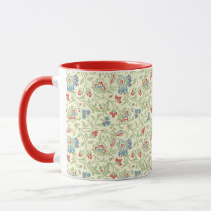 Elegant William Morris Renaissance Floral Mug