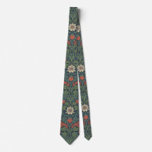 Elegant William Morris Strawberry Floral Pattern