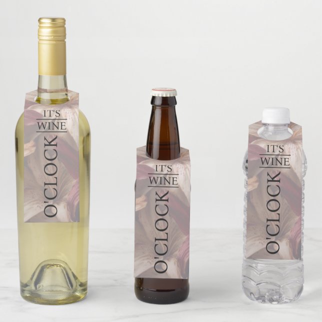 Elegant Wine Bottle Tags  (In Situ)
