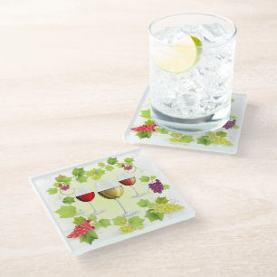 Elegant Wine Glass Coaster