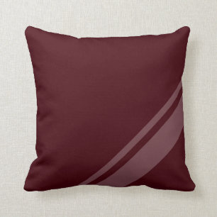 Elegant Wine Red Cushion
