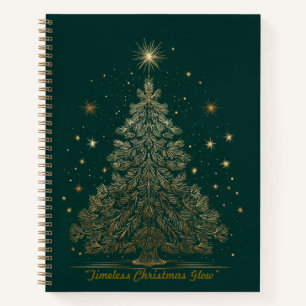 “Elegant Winter Celebration” Notebook