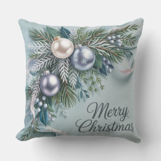 Elegant Winter Cheer Cushion
